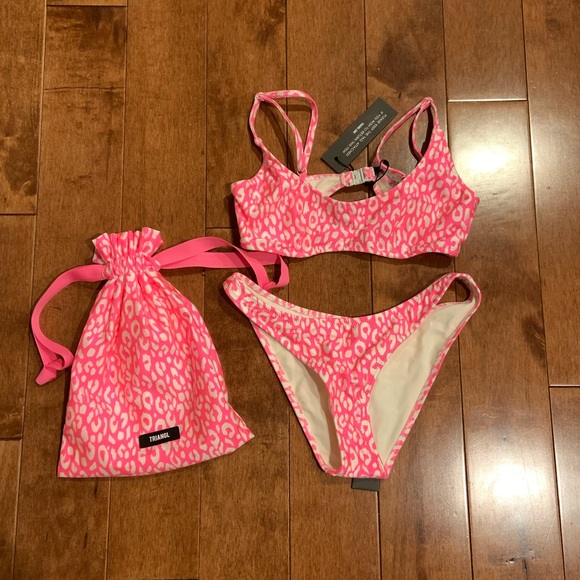 triangl swimwear Other - Triangl Maci - Pink Leopard